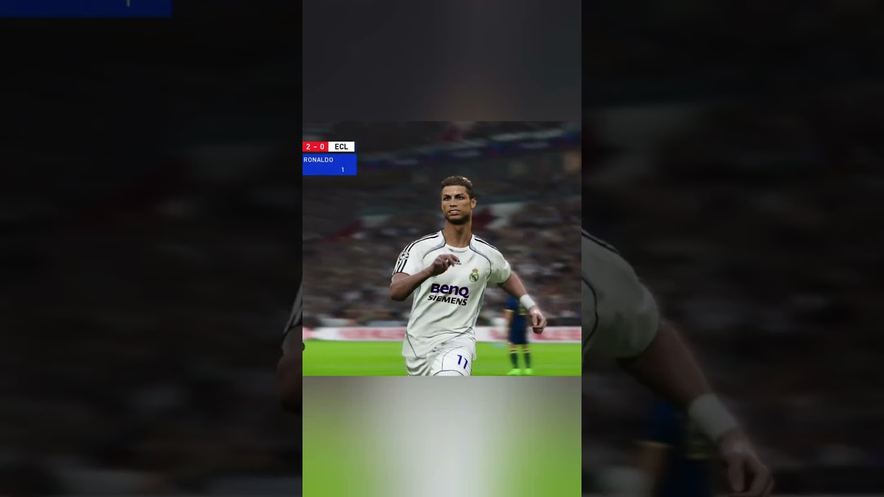 Ronaldo's beautiful goal with his right foot R2