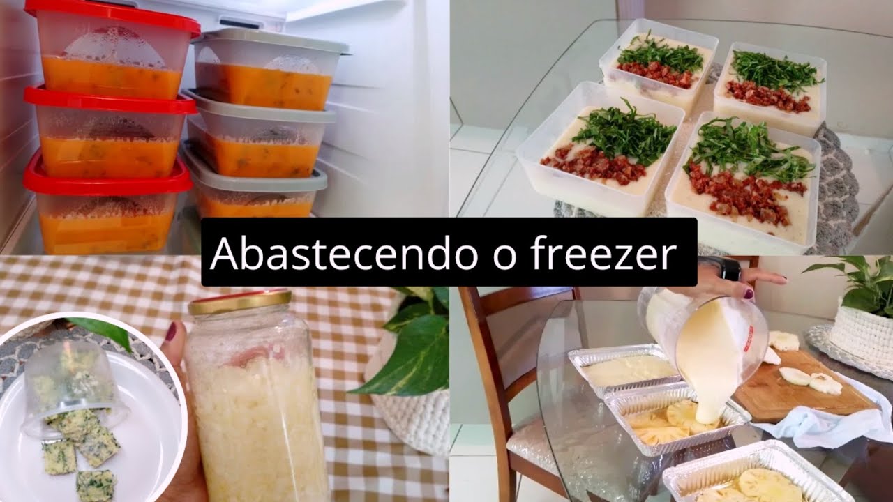 PREPRANDO VARIAS RECEITAS | ABASTECENDO O FREEZER COM CALDOS PARA O INVERNO