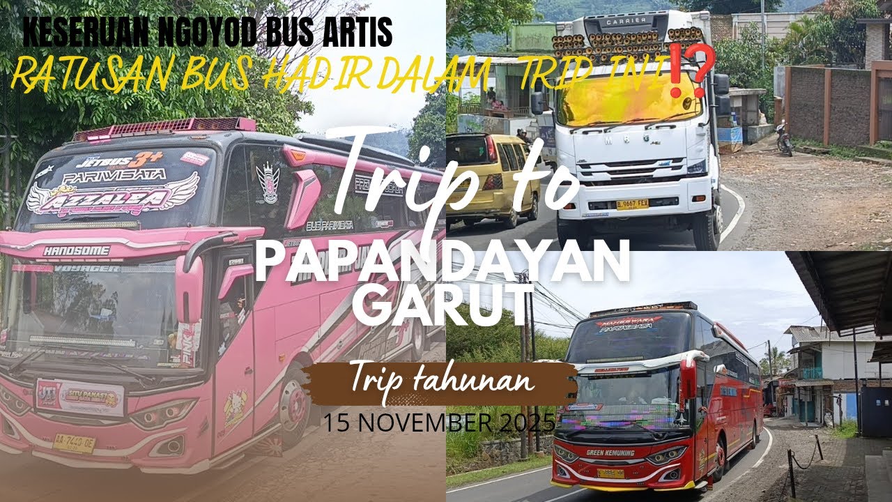 RAME BANGET TRIP PAPANDAYAN 15 NOVEMBER 2025 !! FULL BASURI TELOLET ! DIJAMIN SERU NONTON NYA!!