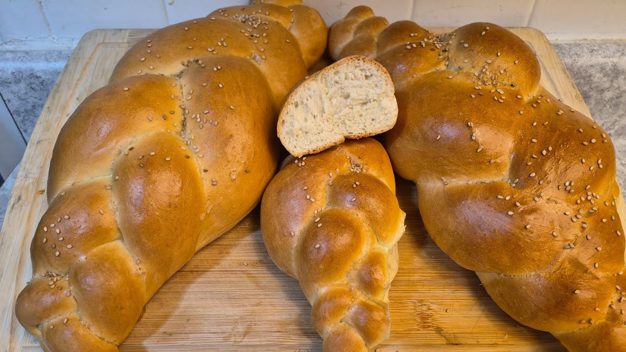 COMO HACER TRENZAS DE PAN FRANCÉS. 