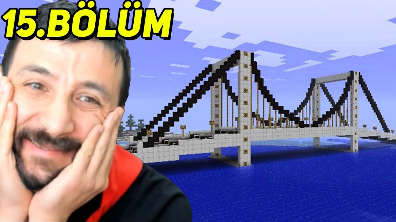 Fatih Sultan Mehmet KÖPRÜSÜ 😏 MİNECRAFT (2023) 15.Bölüm