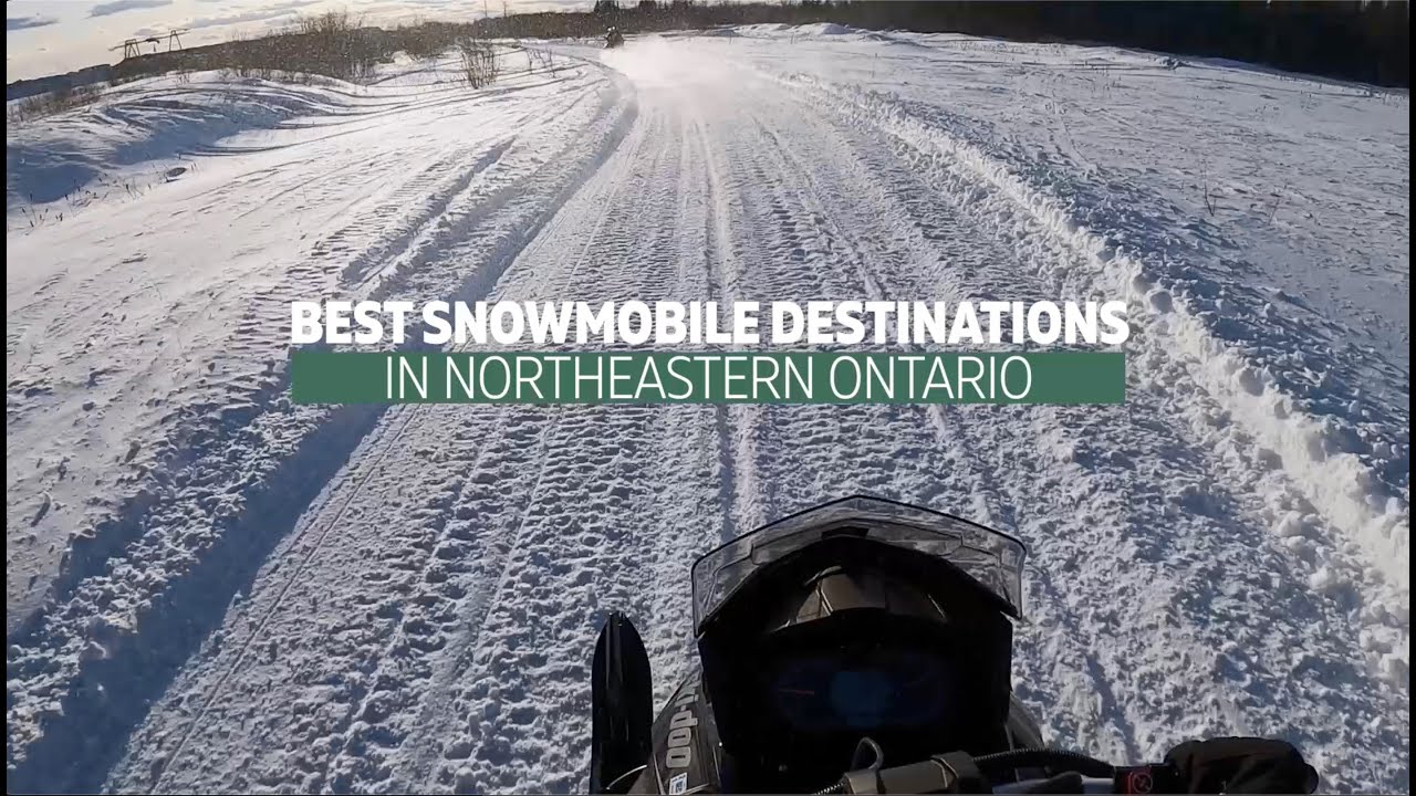 6 More of the Best Snowmobile Destinations in Northeastern Ontario