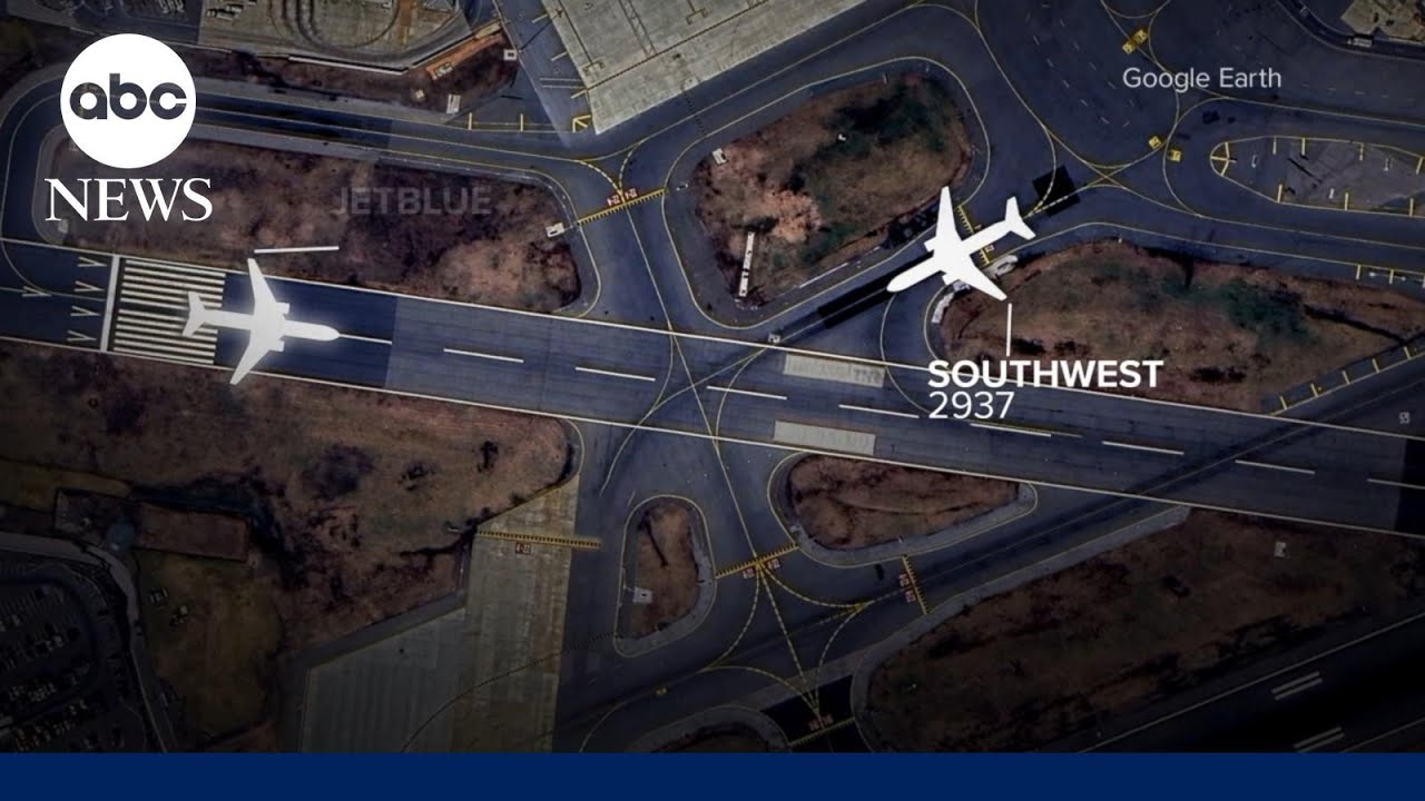 Two airplanes narrowly missed colliding at Washington’s Reagan National Airport