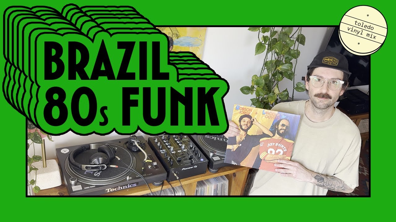 Brazil 80s Funk | Vinyl Mix DJ Set | Toledo