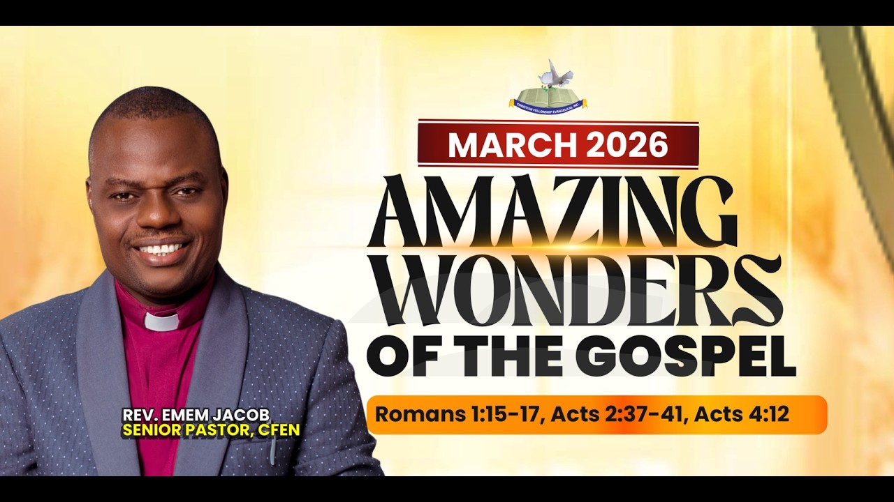 AMAZING WONDER OF THE GOSPEL