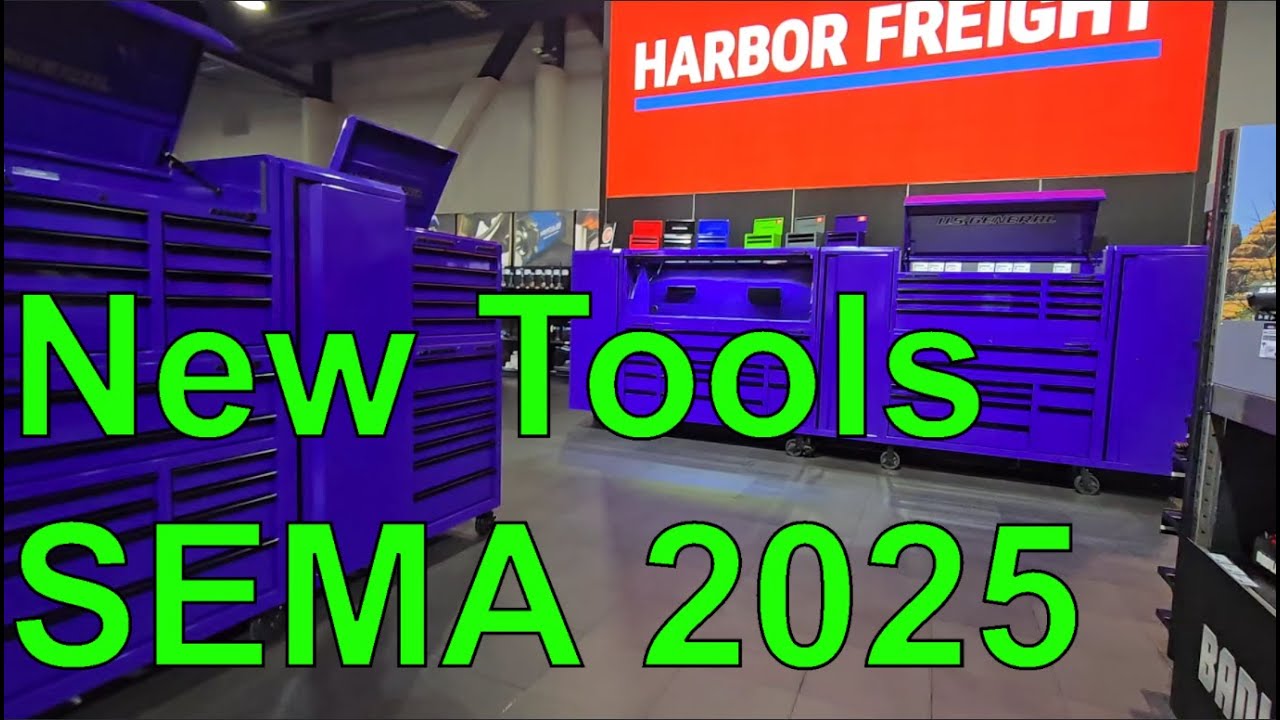 Новые инструменты Harbor Freight на SEMA 2025
