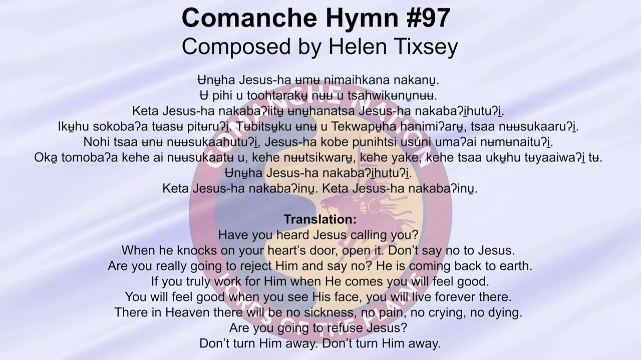Comanche Hymn #97