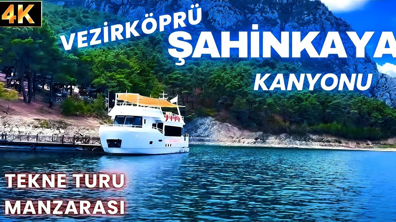SAHİNKAYA KANYONU -SAMSUN VEZİRKÖPRÜ #vezirköprü #samsun #sahinkayakanyonu #kanyon #tekneturu