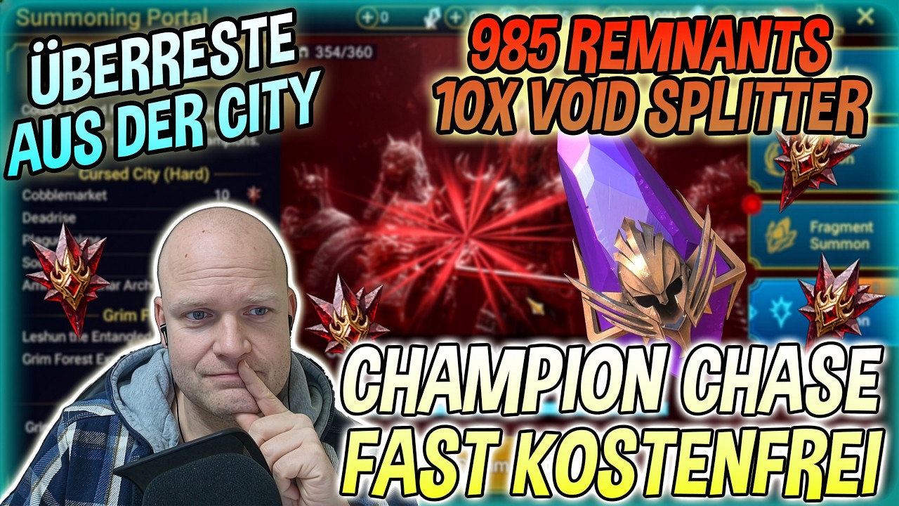 Raid | Pelops Champion Chase - 985 Remnants / Überrest - 10x Void Shards