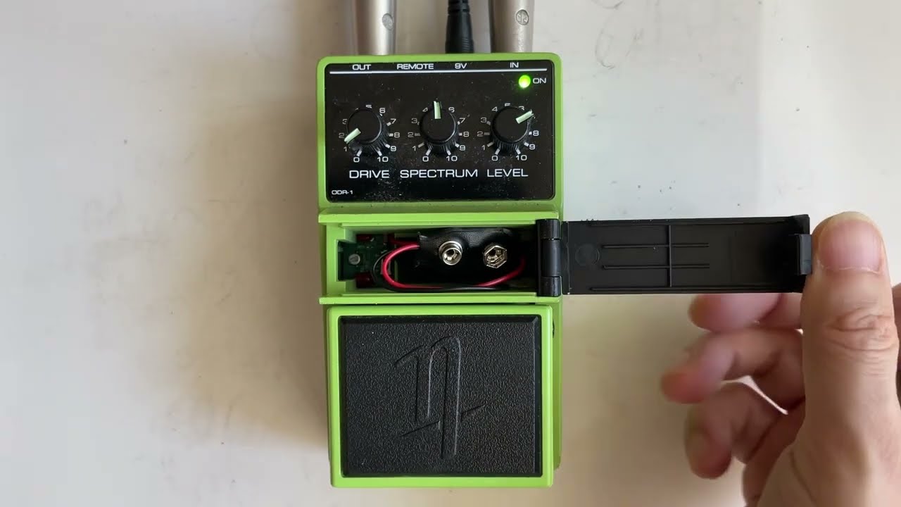 (Bass Cut switch ON/OFF) Nobels ODR1 Overdrive | w/ Telecaster into Marshall Valvestate (no talking)