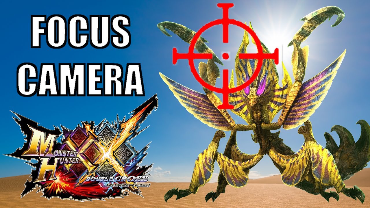 MHXX New Better Focus Camera / Auto Target Lock MOD - 3DS Monster Hunter - Double Cross - GU XX