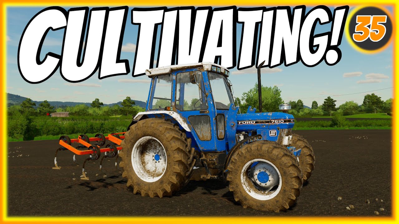Seedbed Preparation With The OLD FORD Tractor! | FS22 Survival | Court Farm Ep 35