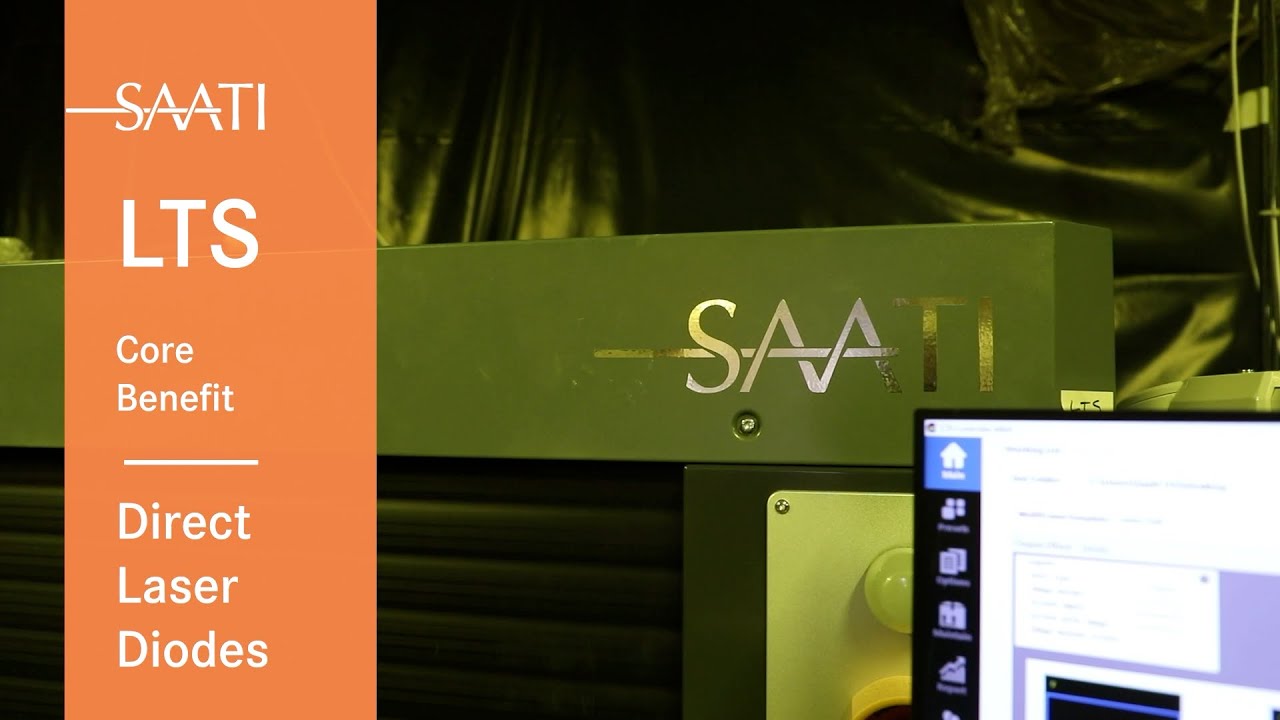 SAATI LTS Series Core Benefit: Direct Laser Diodes
