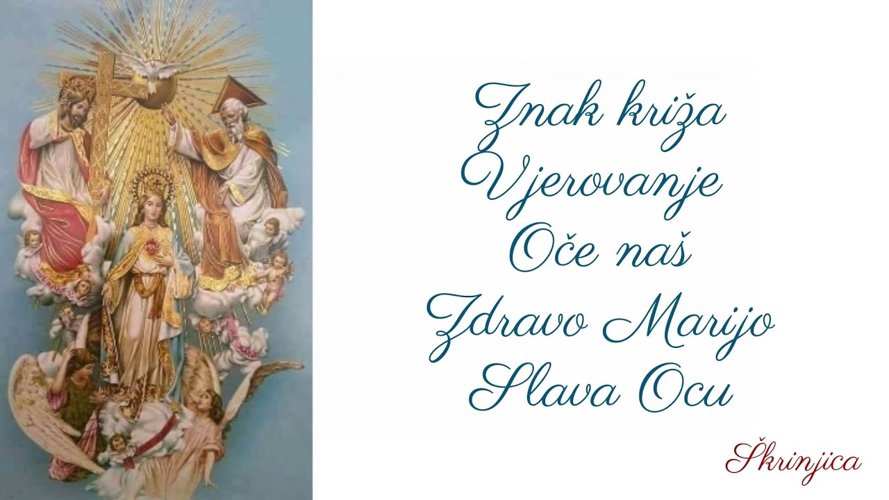 Osnovne katoličke molitve