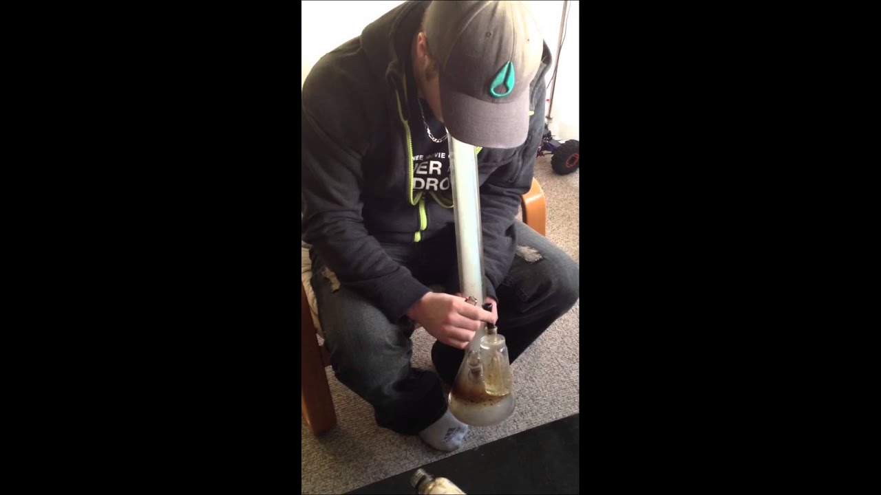 2ft gear beaker bottom bong rip