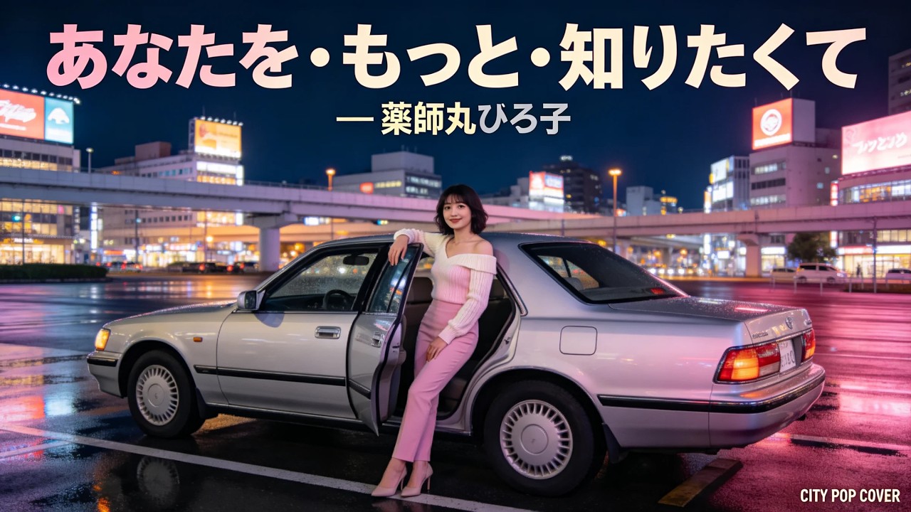 あなたを・もっと・知りたくて／薬師丸ひろ子（City Pop Cover）｜募る想いが止まらない