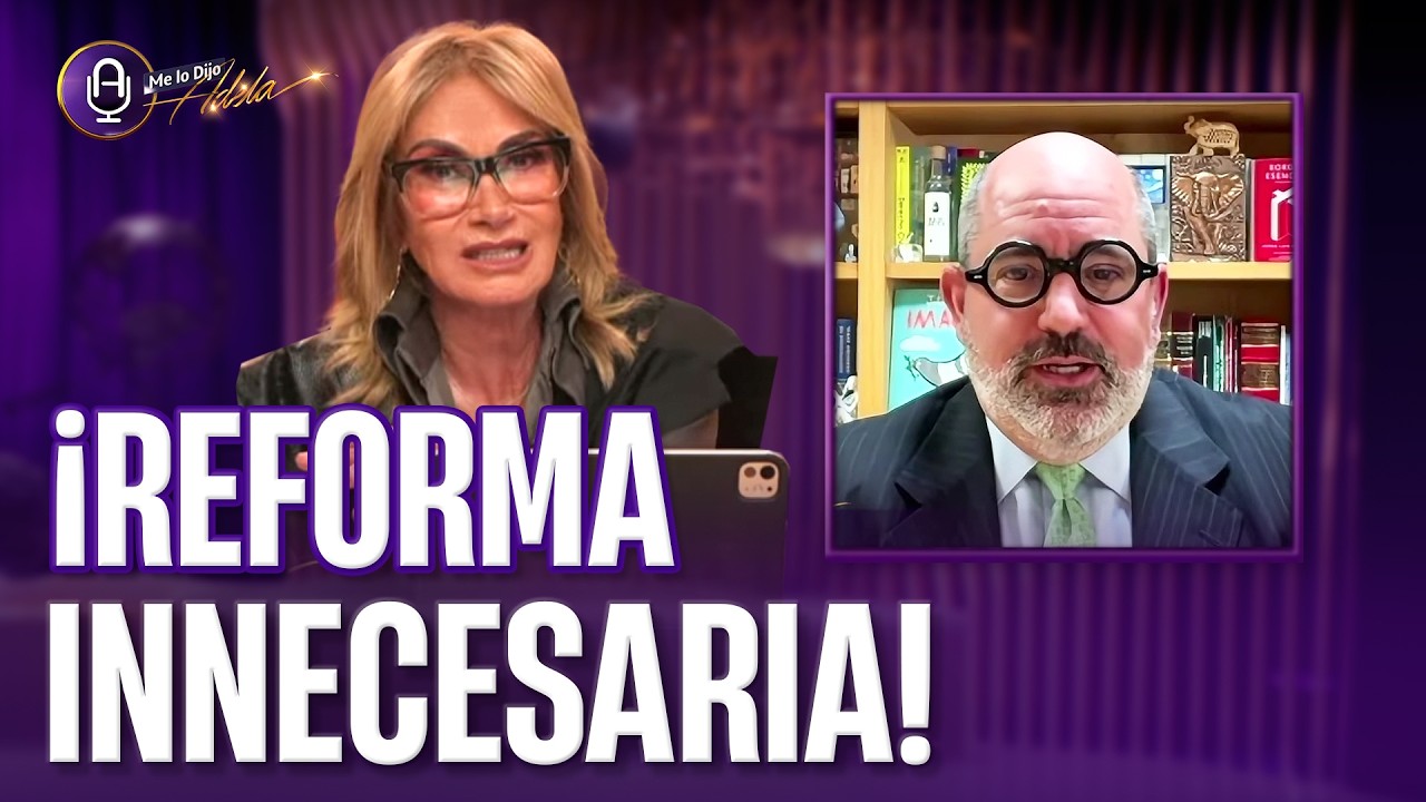 &iexcl;INNECESARIO! EXPRESIDENTE de la Barra Mexicana DESTROZA reforma de Sheinbaum | MLDA