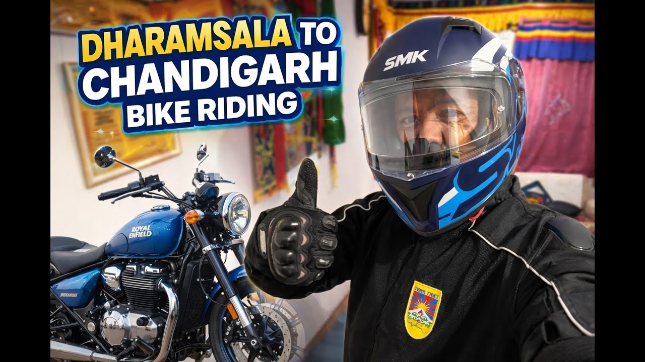 Dharamsala  to Chandigarh bike ride Day 1 - 250km