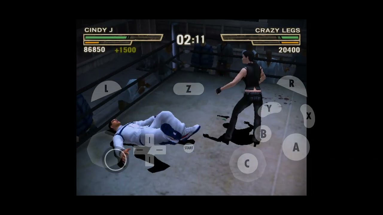 Def Jam Fight for NY Dolphin Emulator Cindy J vs Crazy Legs (Hard)
