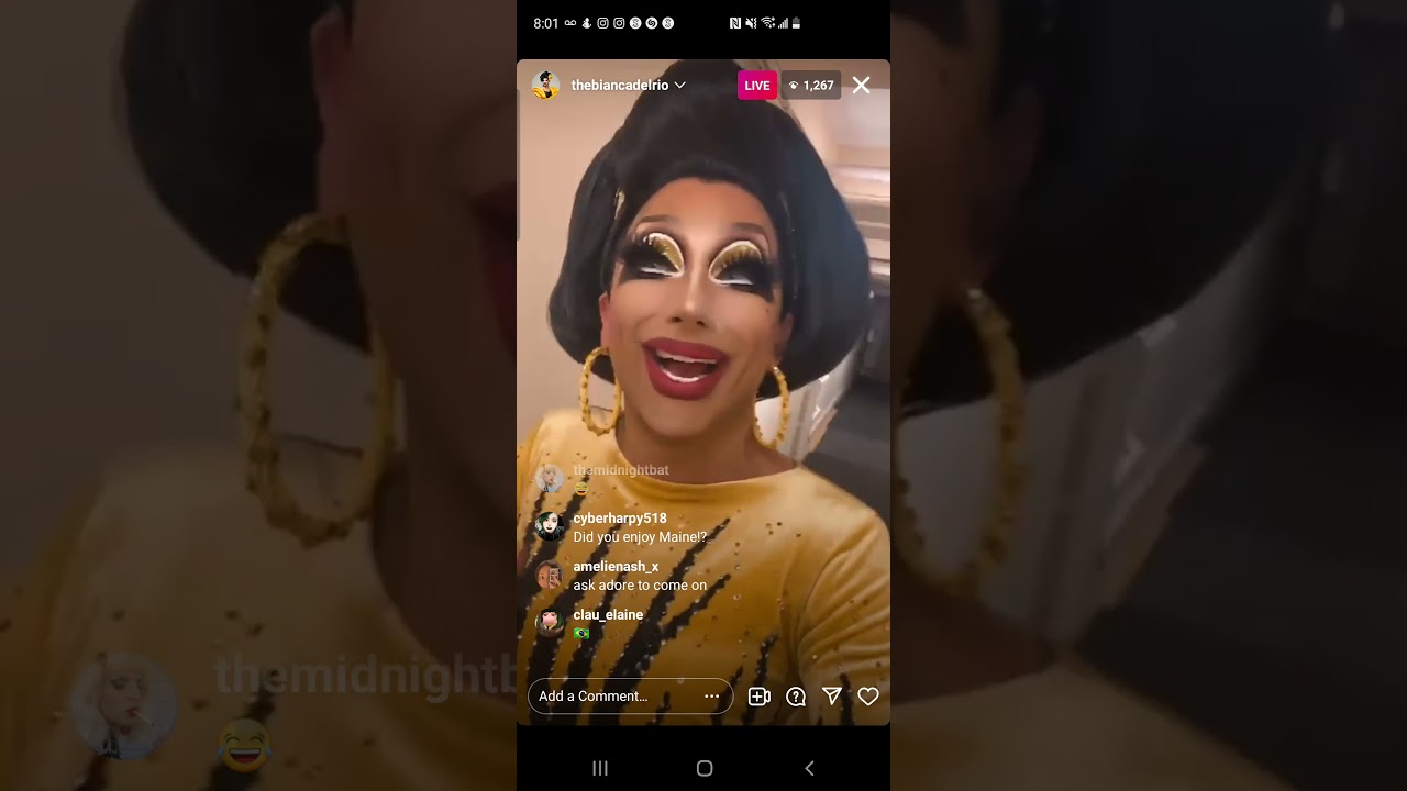 bianca del rio & jinkx monsoon - rpdr queens - instagram live - tuesday, 26 october 2021