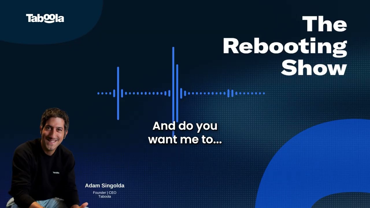 Как ИИ помогает издателям лидировать в интернете | Адам Синголда и The Rebooting Show