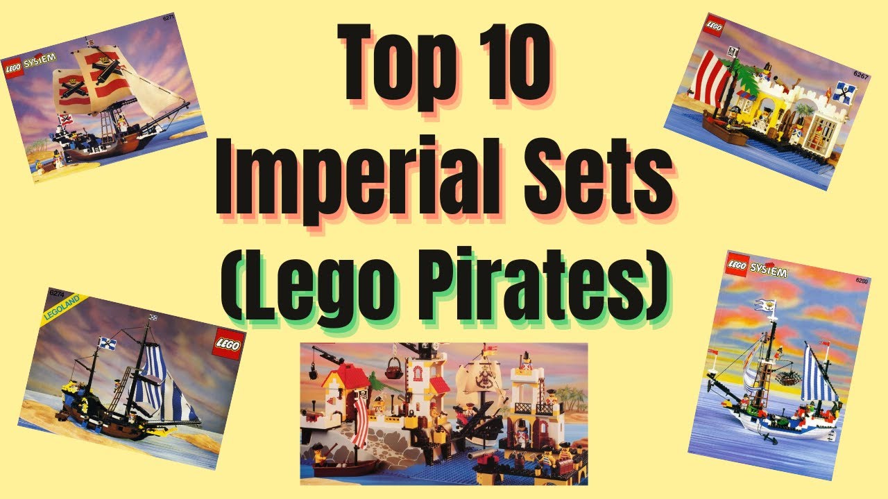 10 лучших имперских наборов всех времён (LEGO Pirates)! ⚔