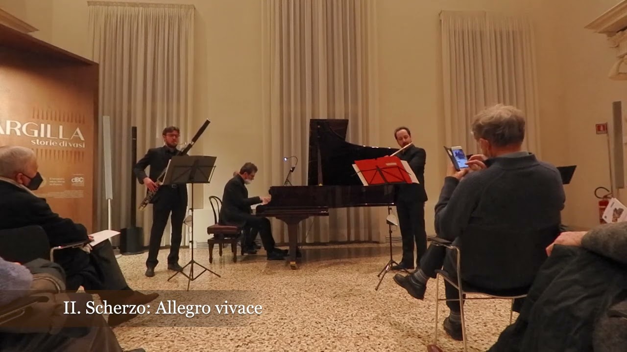 Carl Maria von Weber (1786-1826) Trio in Sol minore per pianoforte, flauto e fagotto op. 63 J259