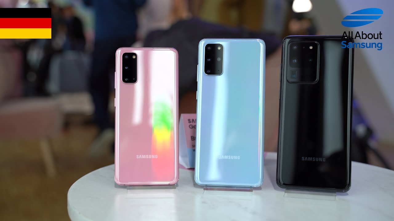 Samsung Galaxy S20 S20+ S20 Ultra Hands On deutsch 4k