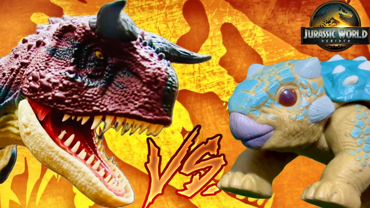 ENCONTRAMOS AL NUEVO CARNOTAURO Y COMPITE CONTRA BUMPY!! AVENTURA JURÁSICA SÚPER GENIAL!!