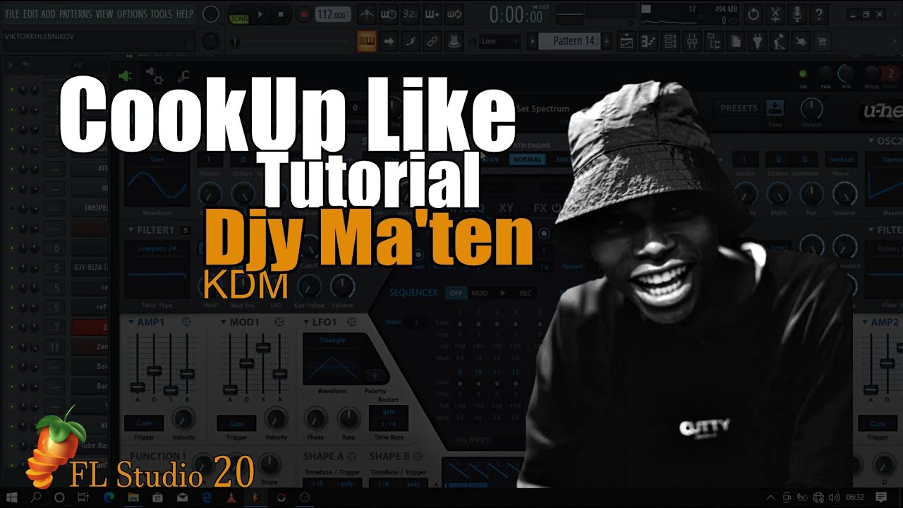 Amapiano Fl studio tutorial 2022 | CookUp like Djy Ma'ten
