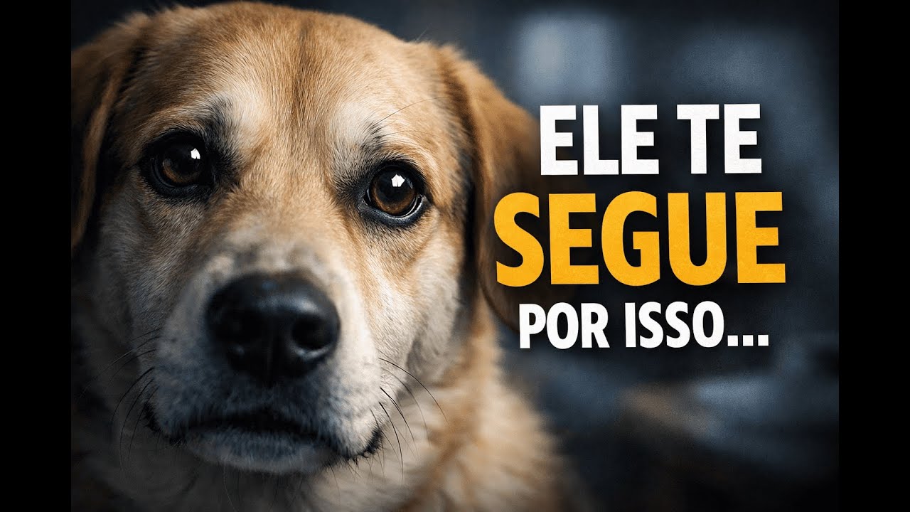 POR QUE O CACHORRO SEGUE O DONO EM TODOS OS LUGARES? A PSICOLOGIA EXPLICA