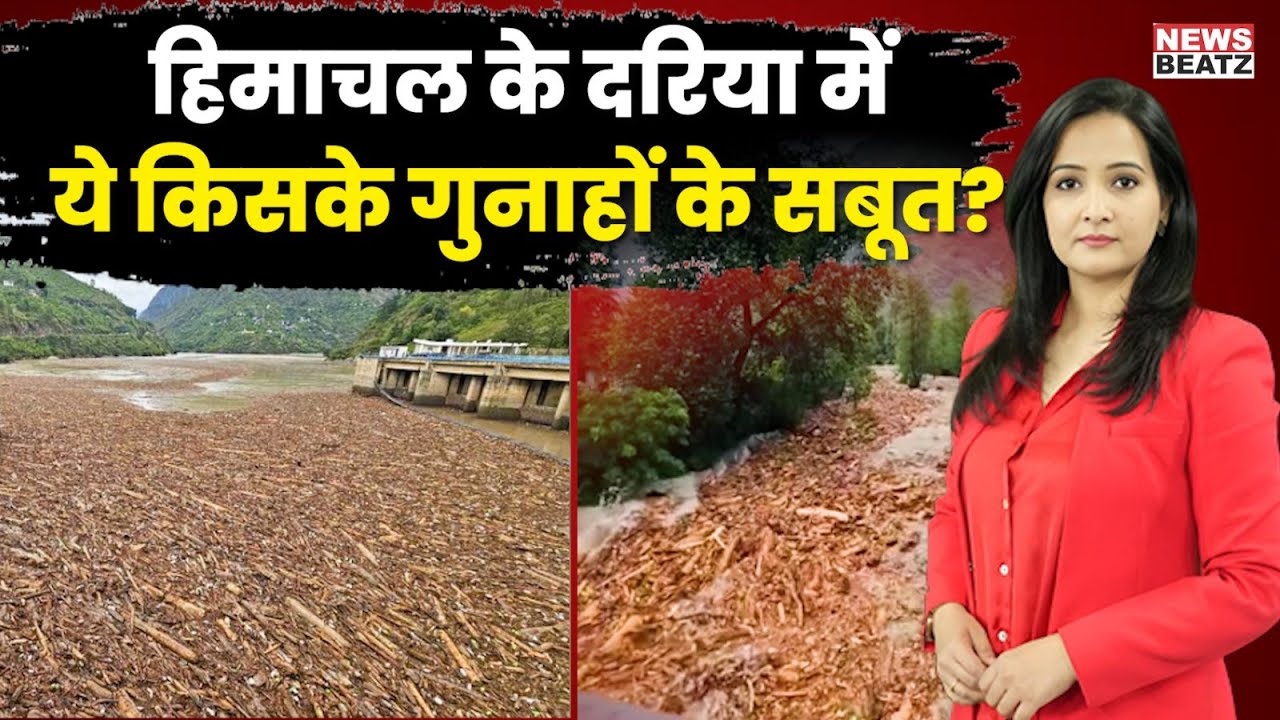 Himachal Disaster: Sleepers Floating in Rivers… Proof of Forest Massacre? | Himachal Floods