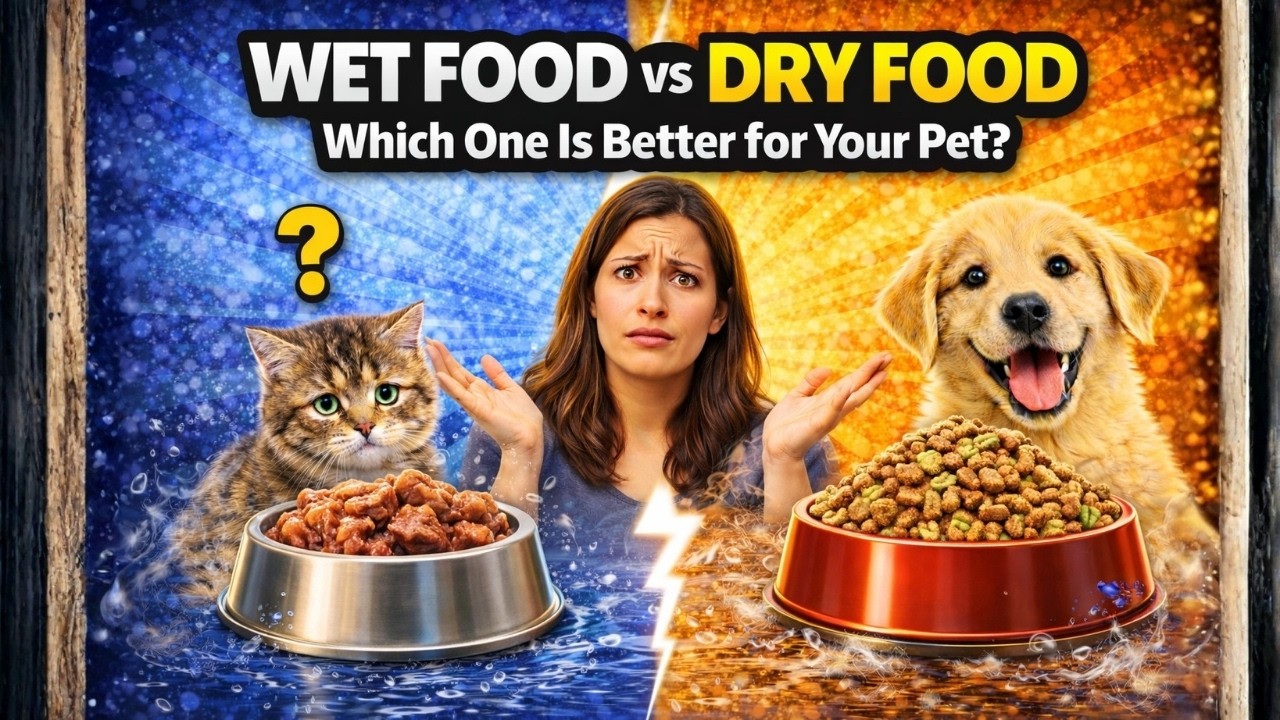 Wet Food vs Dry Food: Which Is Better for Your Pet?