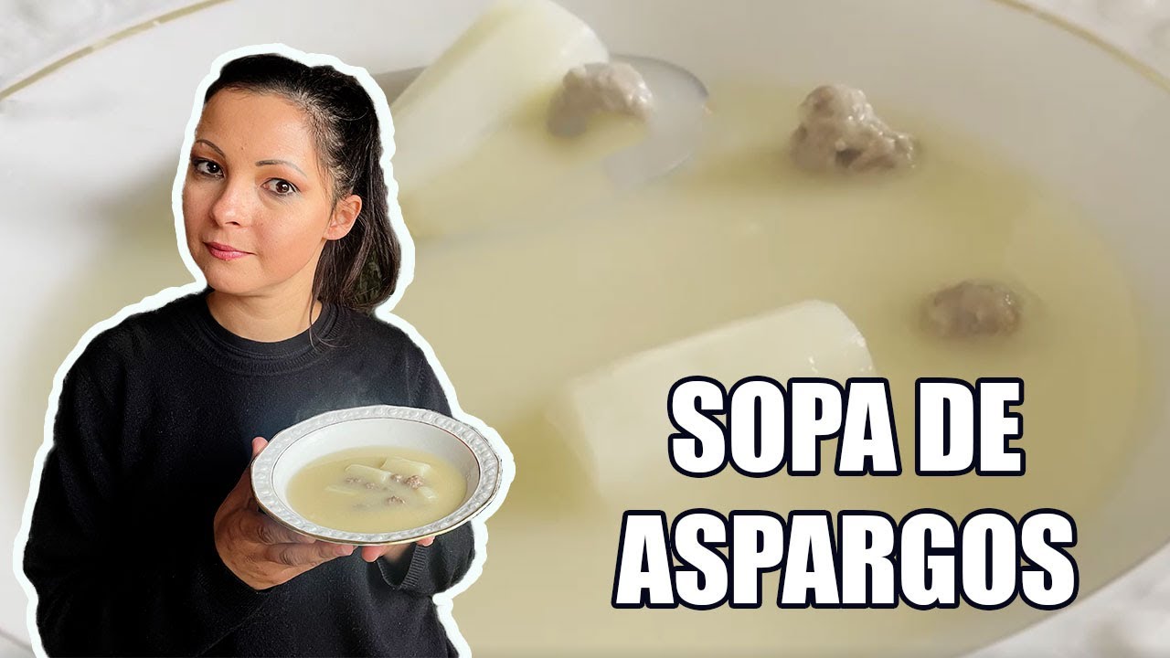 Sopa de Aspargos - Receita Alemã