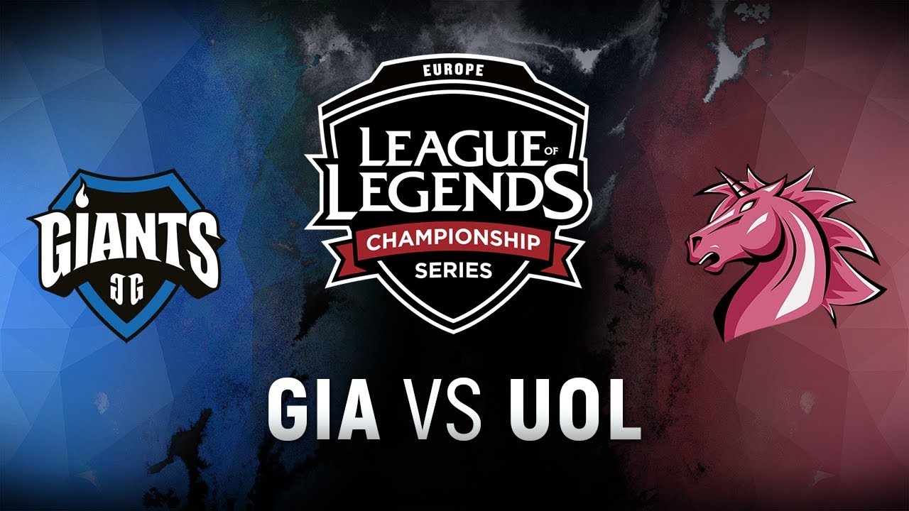 GIA vs. UOL - Week 2 Day 1 | EU LCS Summer Split | Giants Gaming vs. Unicorns of Love (2018)