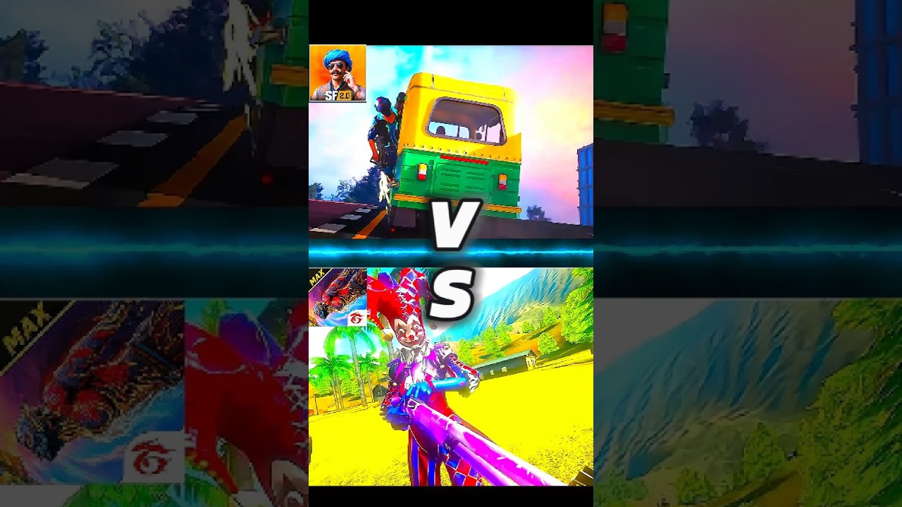 Free Fire vs ScarFall 2.0 &ndash; Quick Comparison! 😲🔥 | Which Battle Royale Wins? 🇮🇳 #shorts #short