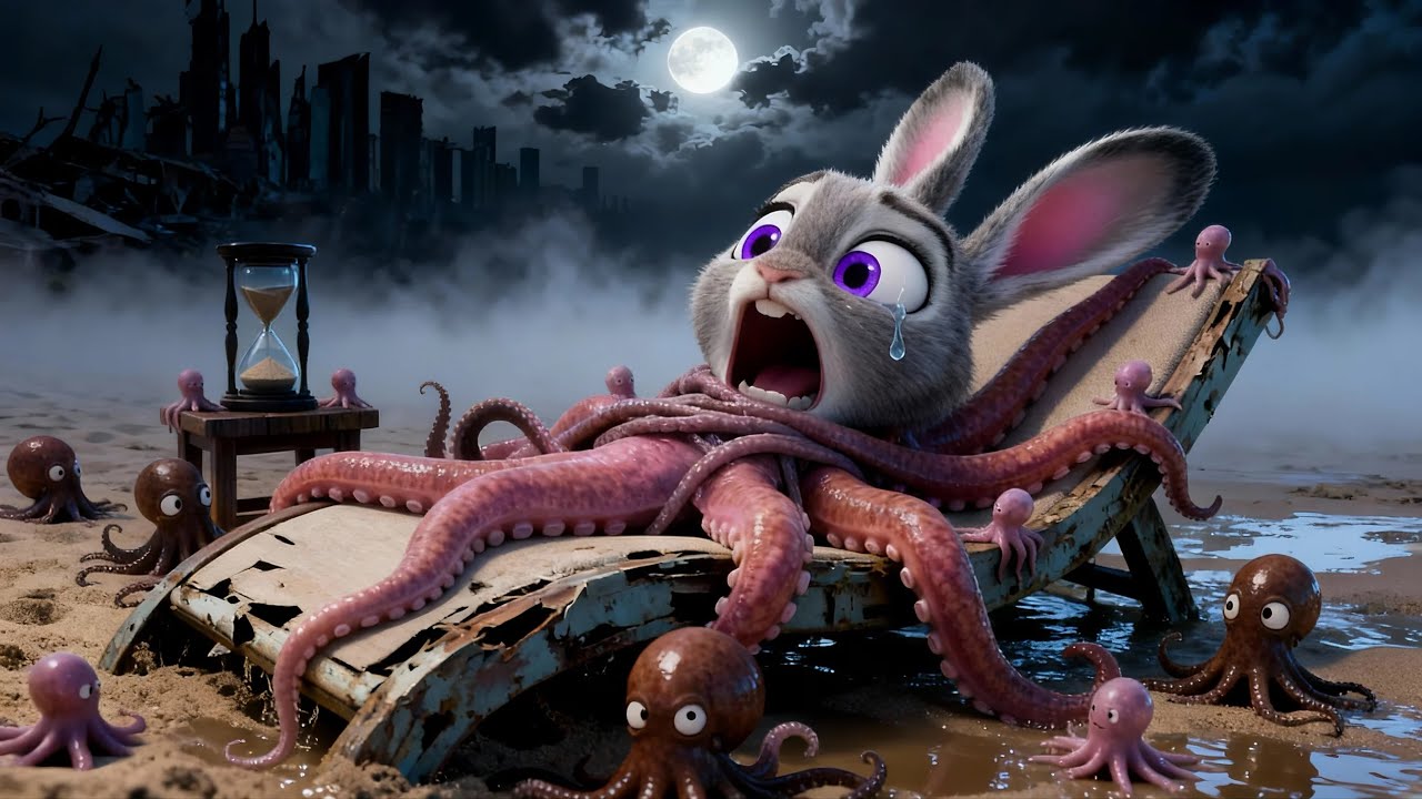 🐙🔥 Race Against Time to Rescue Judy from Octopus Form! Zootopia 2