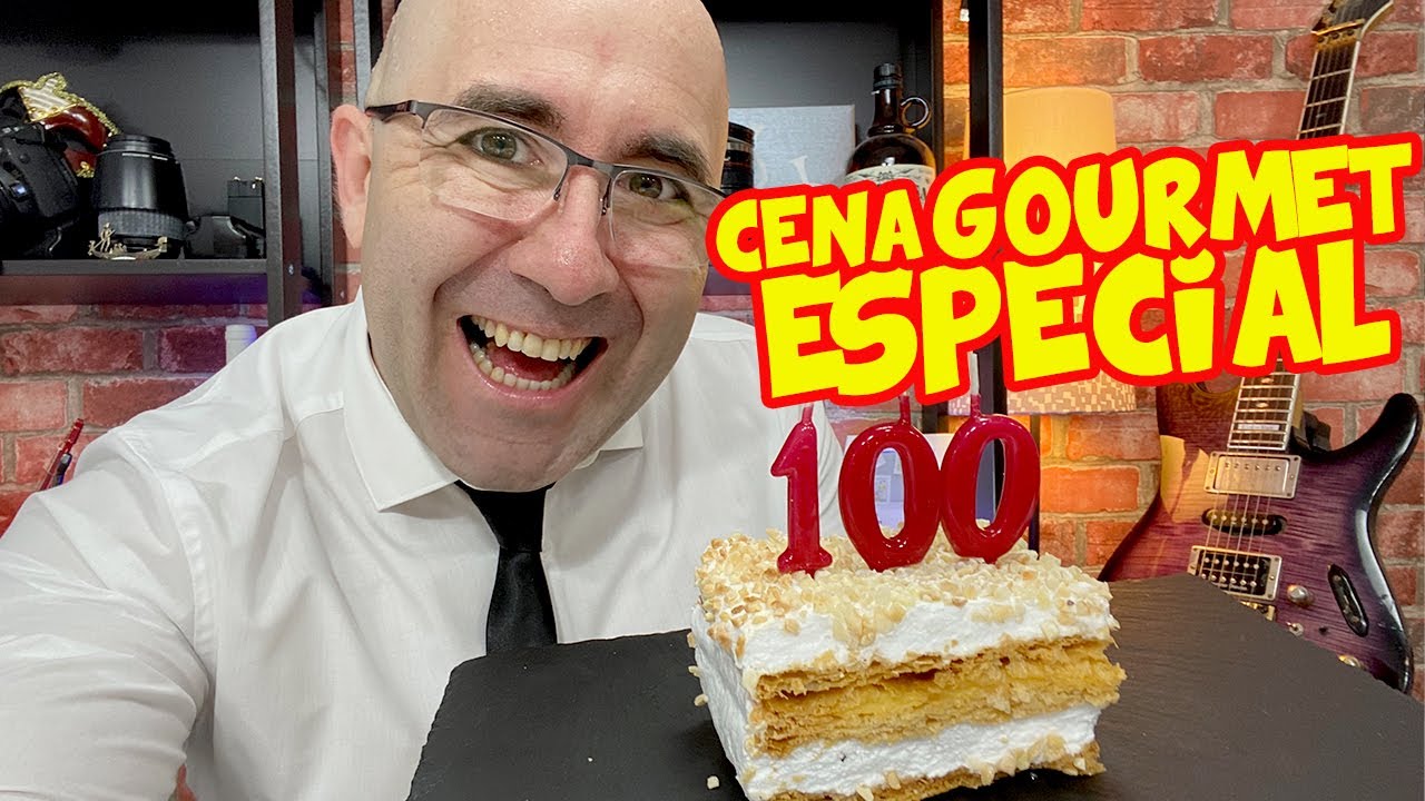 Cena GOURMET en CASA - Especial 100K - 100€ en COMIDA