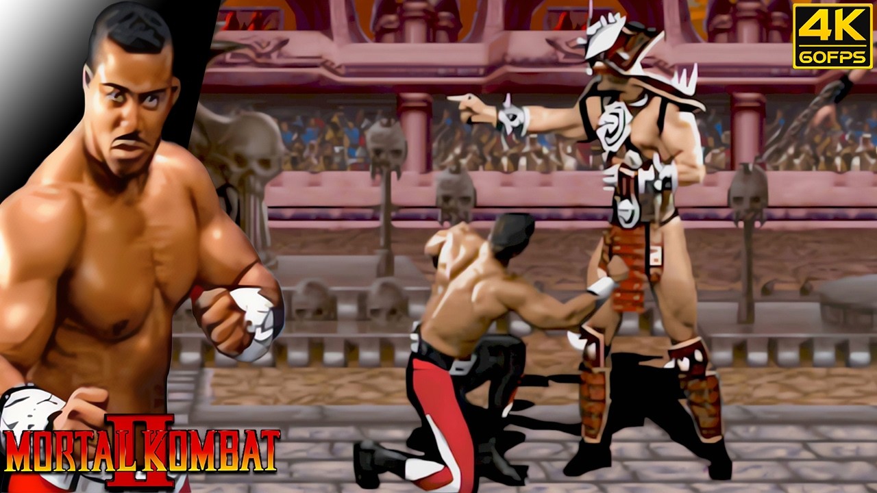 Mortal Kombat II - Jax (Arcade / 1993) 4K 60FPS