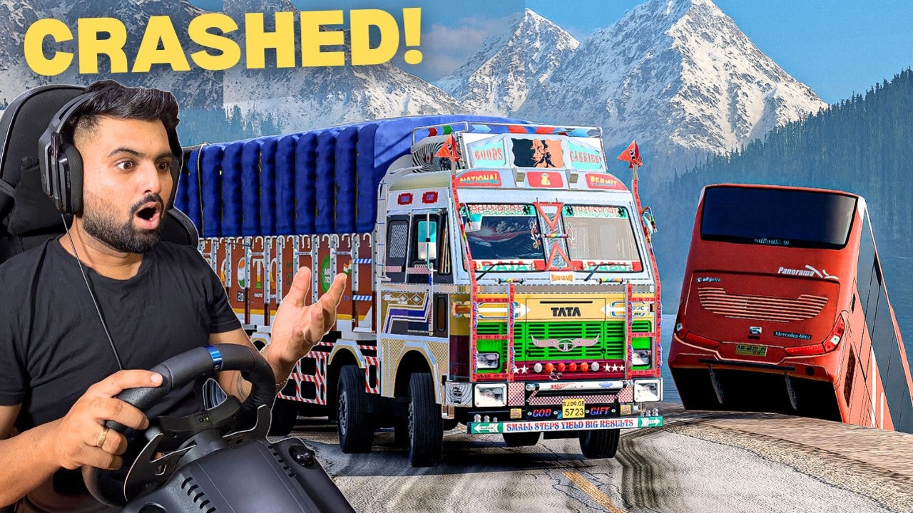 I Almost Crashed My Tata 16 Tyre Truck! | Accident in Hilly Roads | Scary Moments Driving