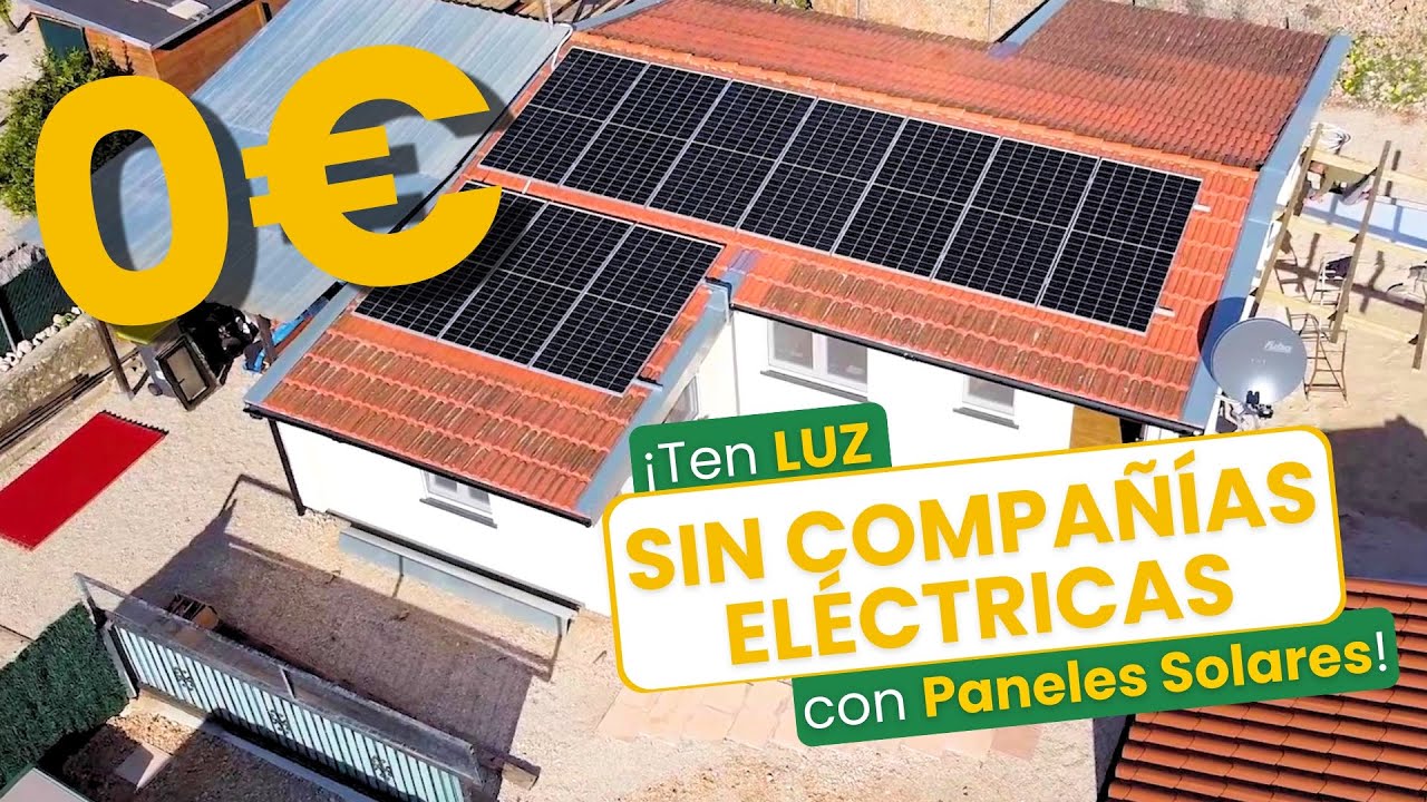 ⛺ &iexcl;Vive solo con Paneles Solares con una Instalaci&oacute;n Aislada de la Red!