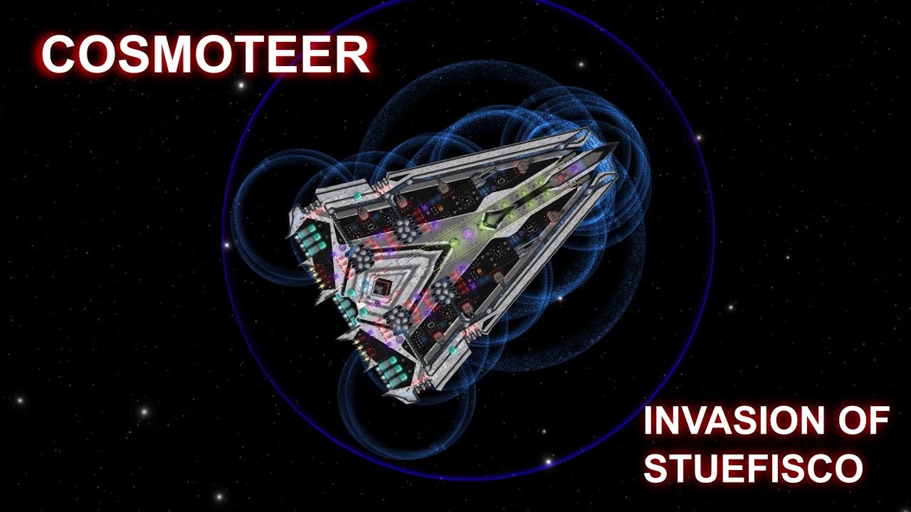 Cosmoteer Showcase with mods - Strongest Enemy Fleet yet in Stuefisco