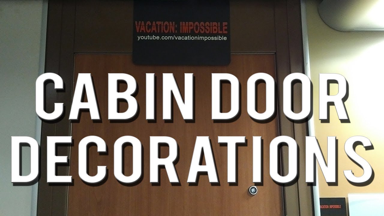 Stateroom Door Decorations - Cruise Cabin Door Decoration