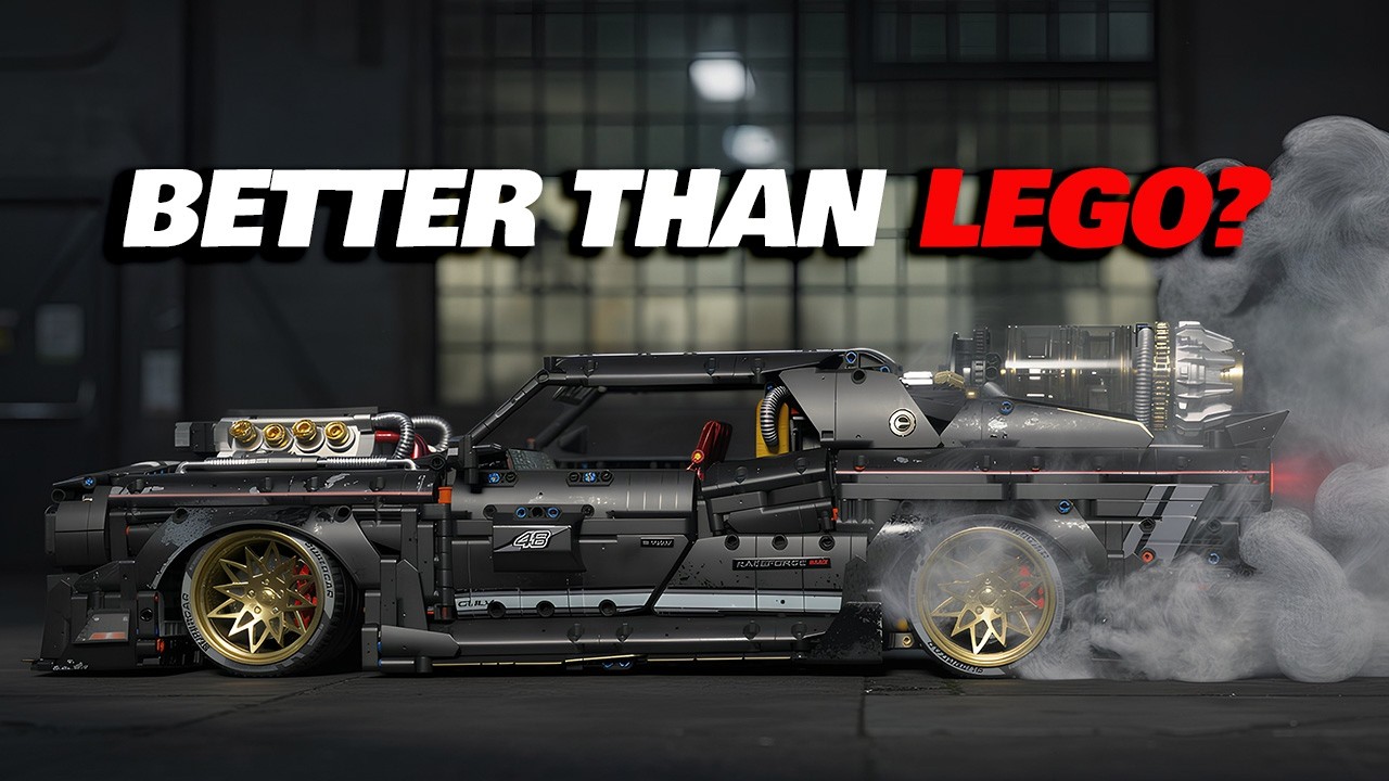 Самая большая альтернатива LEGO Technic, которую я когда-либо собирал (Dodge Challenger) &ndash; стоило...