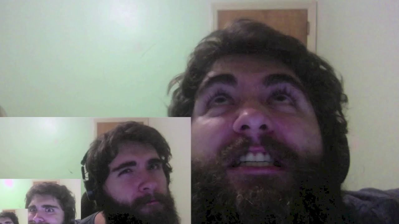 The Crazy Dancing Beard Man! - Slats Slats Slats [EPILEPSY WARNING]