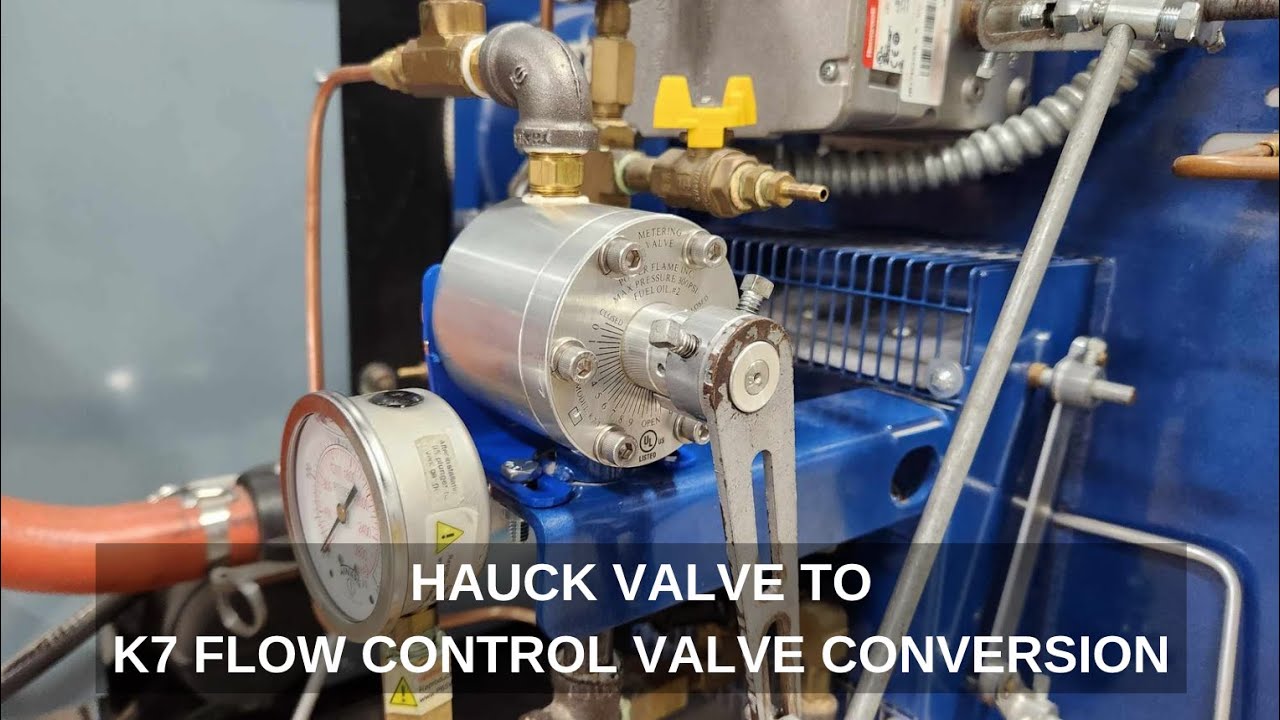 Hauck Valve to Power Flame K7 Flow Control Valve Conversion Instructions