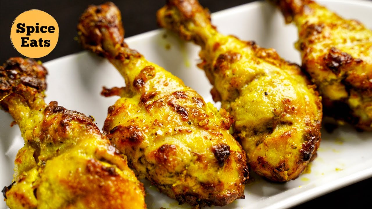 Chicken Malai Tangdi Kabab | Murgh Tangdi Kabab | Chicken Drumsticks