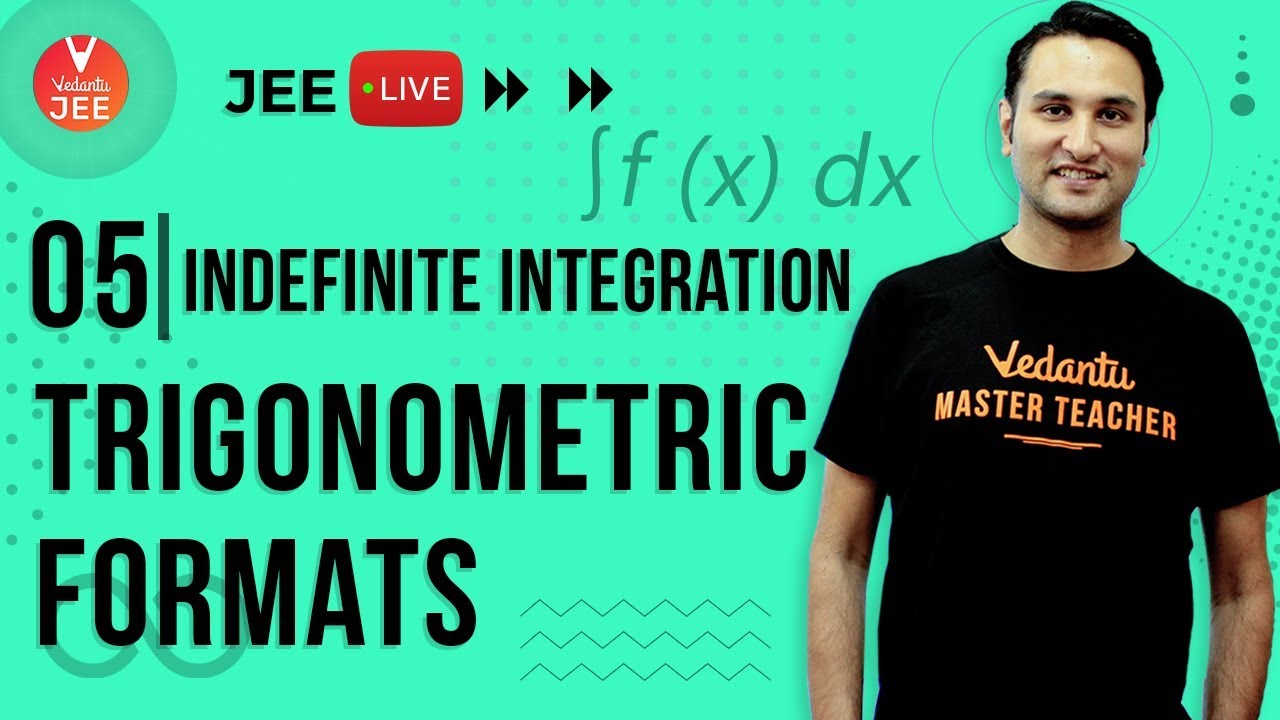 Indefinite Integration | Trigonometric Formats L-5 | Ace Integration | Class 12 | JEE Maths