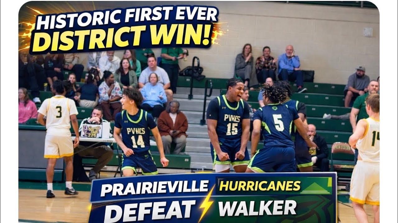 Prairieville Makes History. 1st District Win. 4 Generations cheering the Historical Win over Walker.