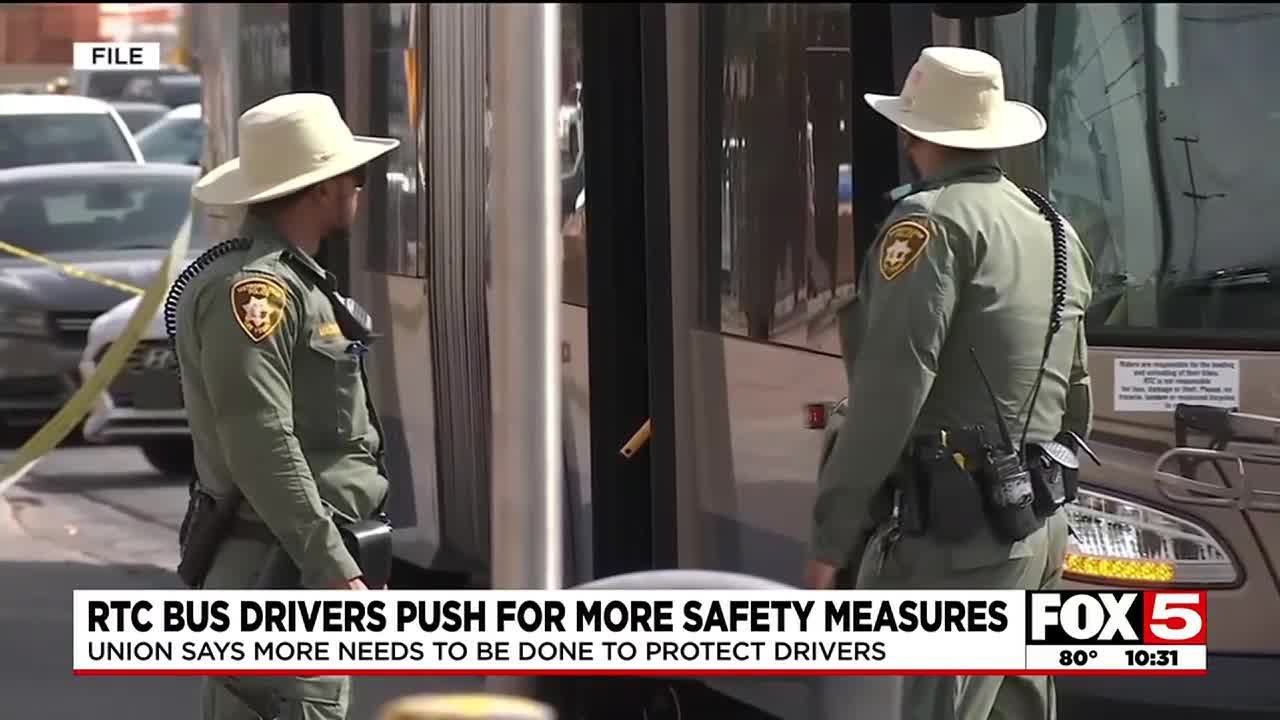 RTC union pushes for better safety measures on Las Vegas public buses